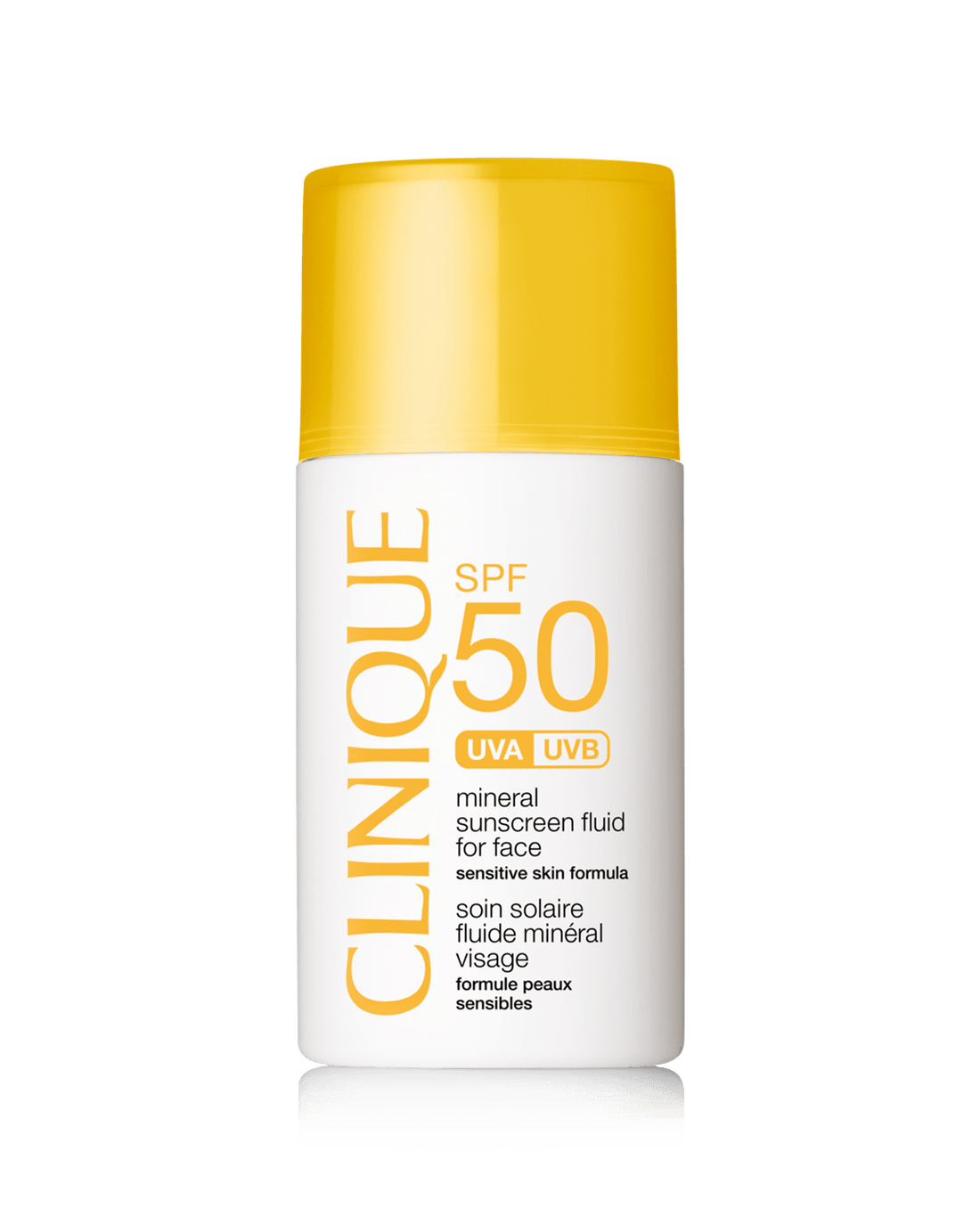 Geniş Spektrumlu SPF50 Mineral Yüz Güneş Kremi Sıvısı