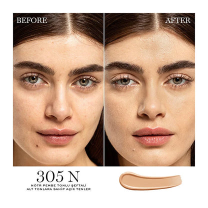 Teint Idôle Ultra Wear Care&amp;Glow Serum Concealer - Kapatıcı Serum