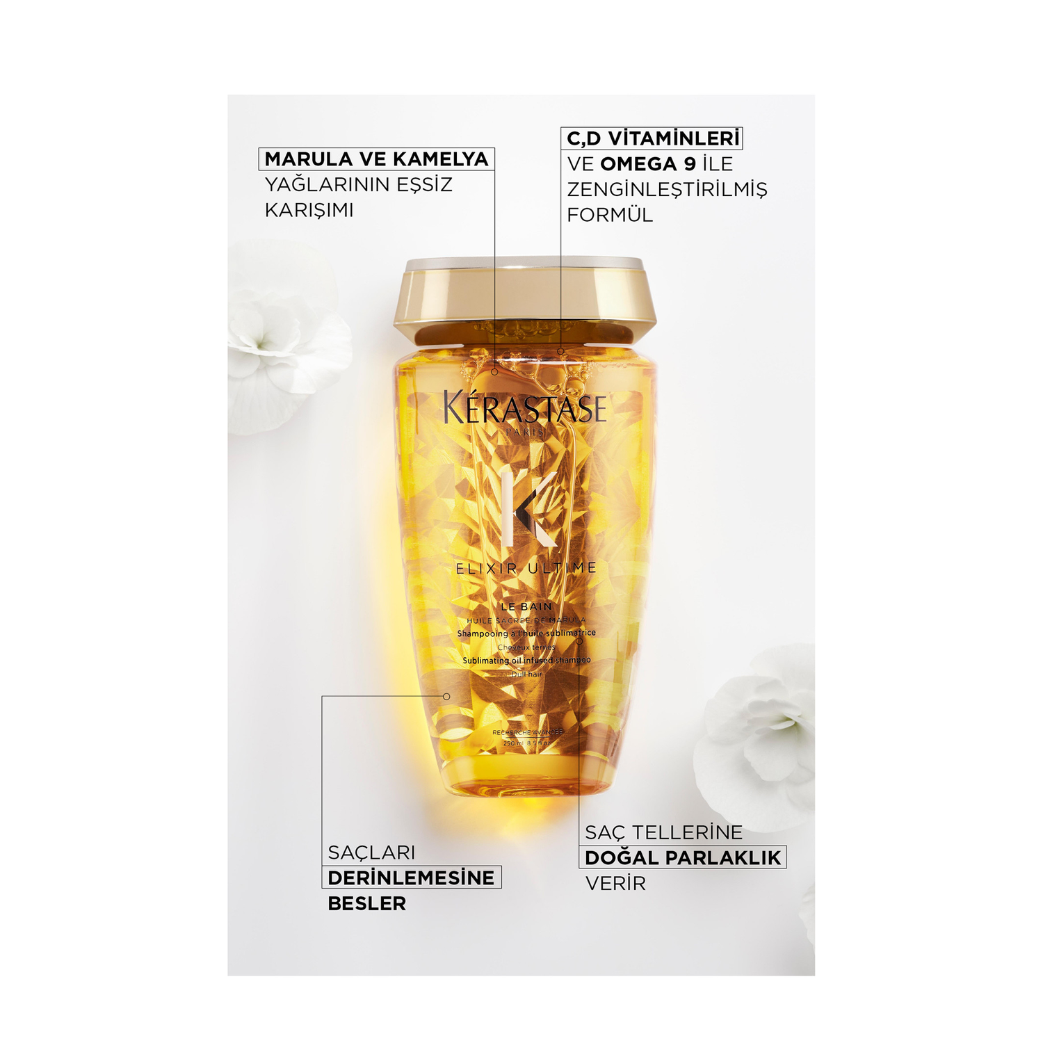 Elixir Ultime Le Bain - Parlaklık Veren Şampuan 250 ml